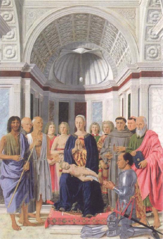 Piero della Francesca Brera madonna china oil painting image